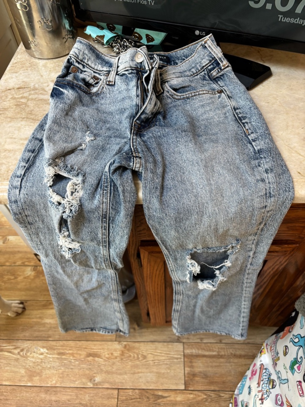 Aeropostale girls jeans - high rise flare